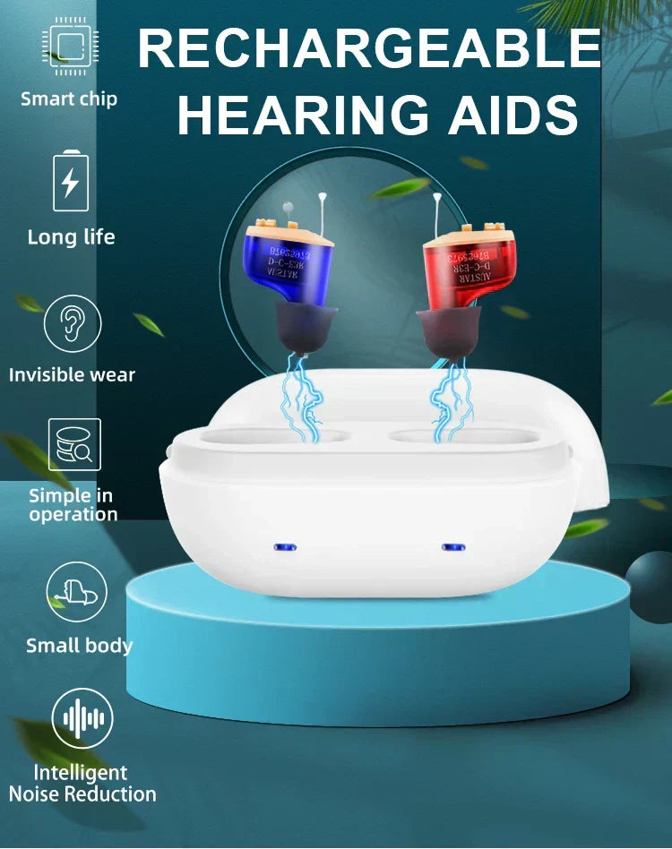 VoiceVivid™ CIC Invisible Hearing (Pair Of 2)